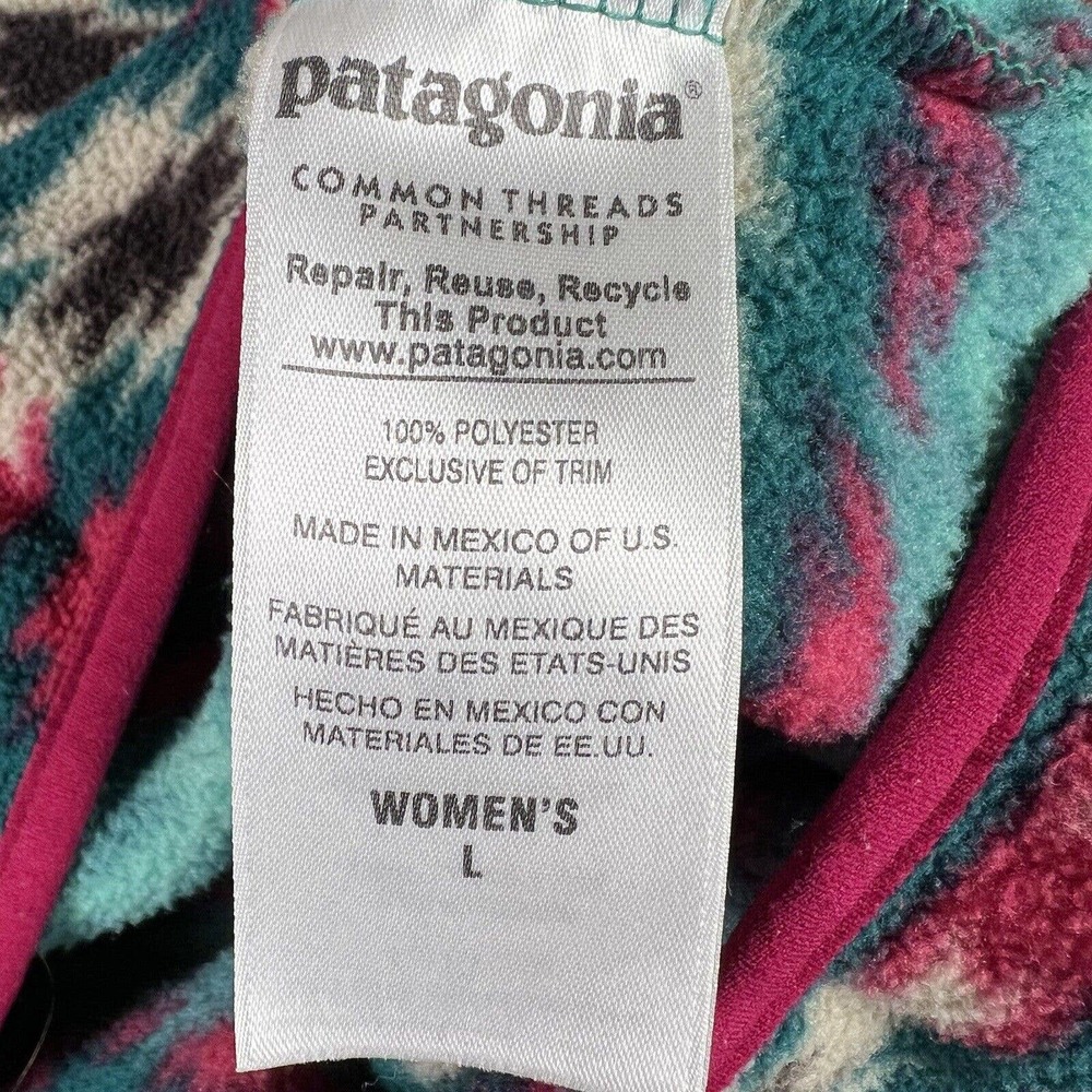 Patagonia Synchilla Aztec Tribal Fleece Snap T Pullover - Picture 14 of 14
